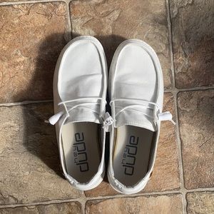 White womens hey dudes